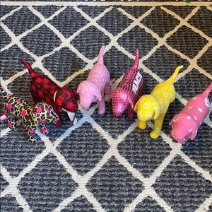 Pink vs dogs